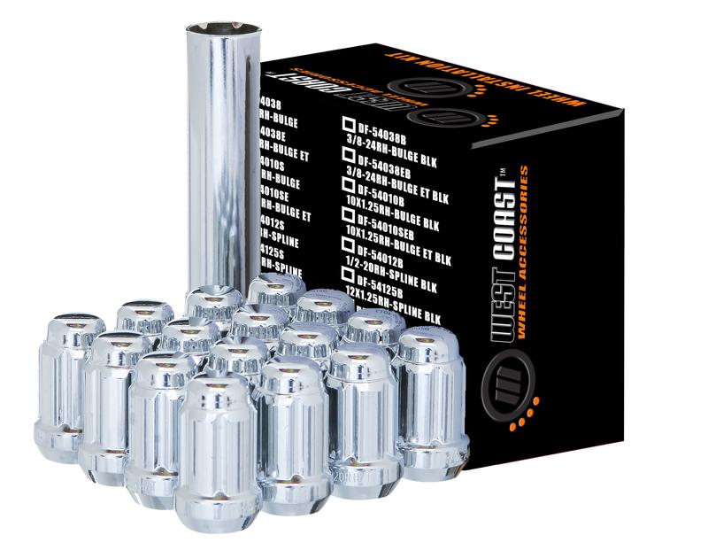 WestCoast Wheel Accessories W5596LS Wheel Lug Nut WestCoast Wheel Accessories W5596LS Wheel Lug Nut